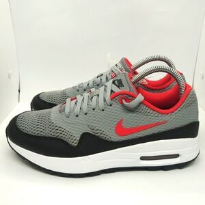 Nike Air Max 1 Golf Spikeless Shoes Men's‎ Size 7.5 Grey, Red, Blue